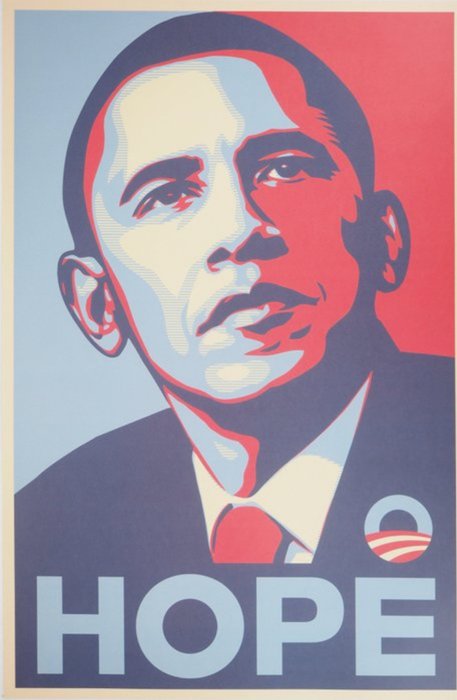 Shepard Fairey (OBEY) (1970) - Hope