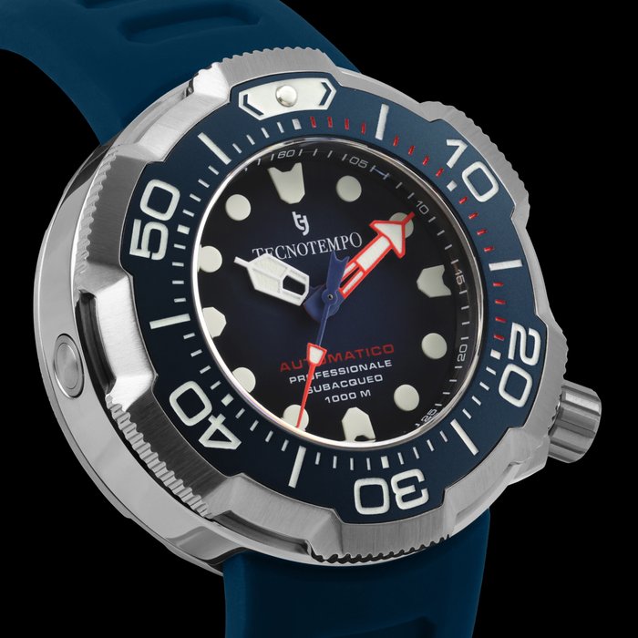 Tecnotempo -  Diver's 1000M  - Limited Edition - - TT.1000.BL2 - Mænd - 2011-nu