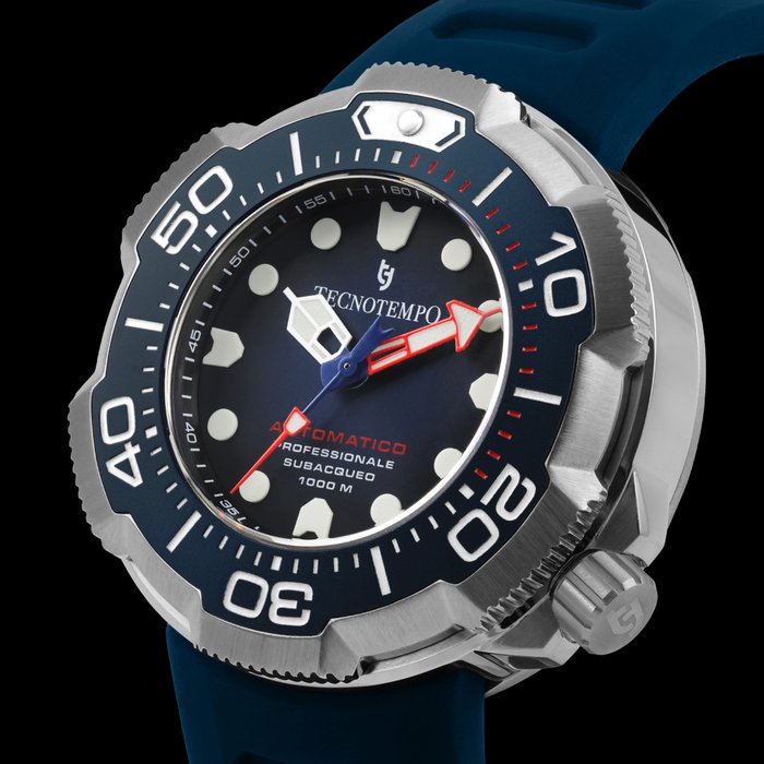 Tecnotempo -  Diver's 1000M  - Limited Edition - - TT.1000.BL2 - Mænd - 2011-nu