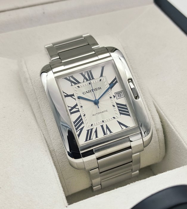 Cartier - Tank Anglaise XL Automatic - 3507 (W5310008) - Mænd - 2011-nu