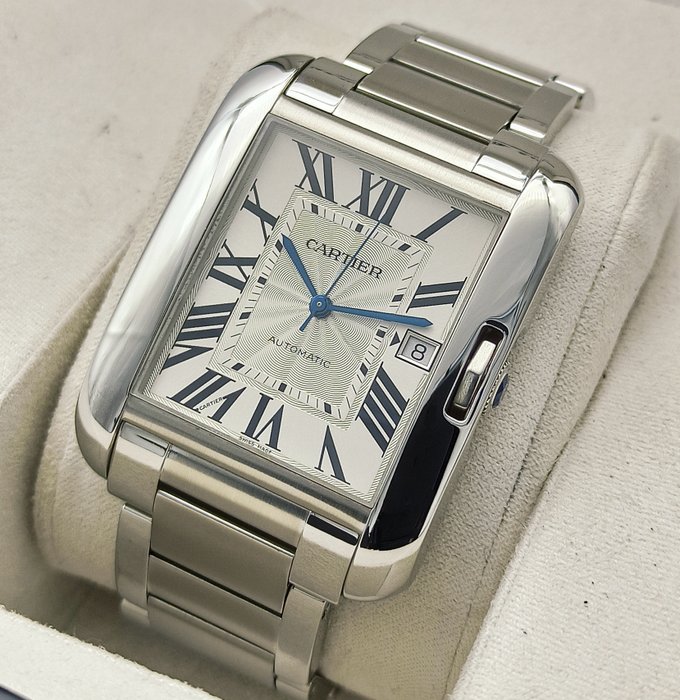 Cartier - Tank Anglaise XL Automatic - 3507 (W5310008) - Mænd - 2011-nu