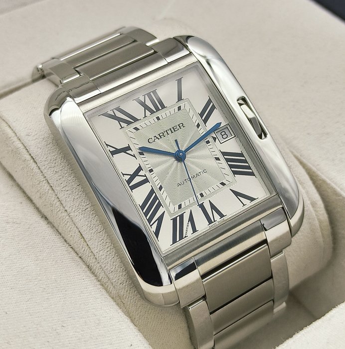 Cartier - Tank Anglaise XL Automatic - 3507 (W5310008) - Mænd - 2011-nu