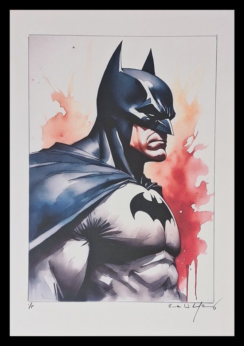 Batman - watercolor edition by Emma Wildfang - Large size