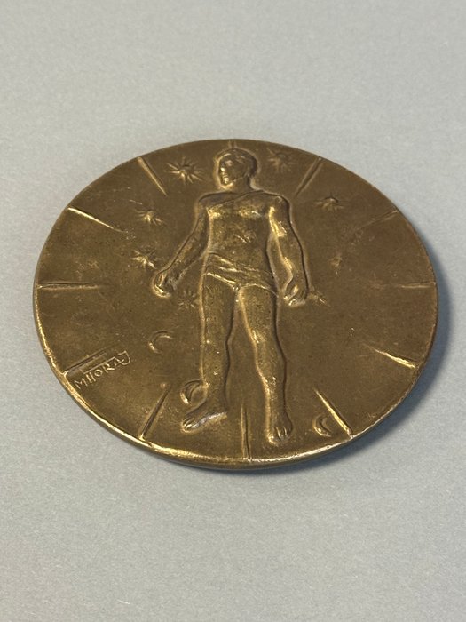 Polen. Bronze Medal 1983. Igor Mitoraj ( 1944 - 2014 ),  ARTICULATIONS