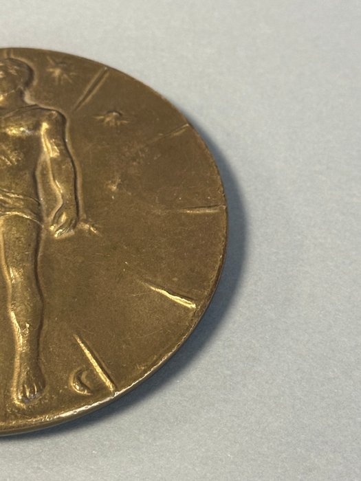 Polen. Bronze Medal 1983. Igor Mitoraj ( 1944 - 2014 ),  ARTICULATIONS