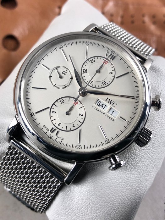 IWC - Portofino Chronograph - IW391009 - Mænd - 2011-nu