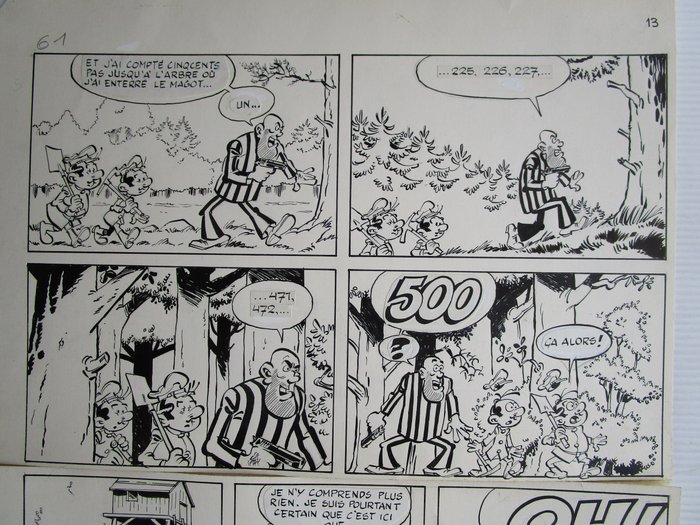 Attanasio, Dino - 1 Original page - Spaghetti - (années 1970)