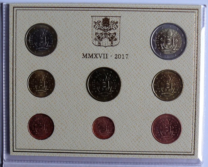 Vatikanstaten. Year Set (FDC) 2017  (Ingen mindstepris)