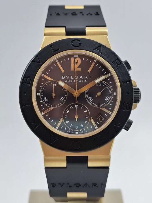 Bvlgari - Diagono - AC 38 G - Mænd - 2000-2010