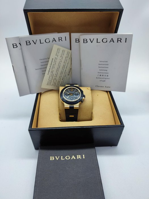 Bvlgari - Diagono - AC 38 G - Mænd - 2000-2010