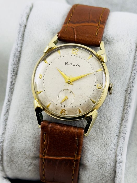 Bulova - Ultra Slim Patina Dial - Ingen mindstepris - 8553095 - Mænd - 1960-1969