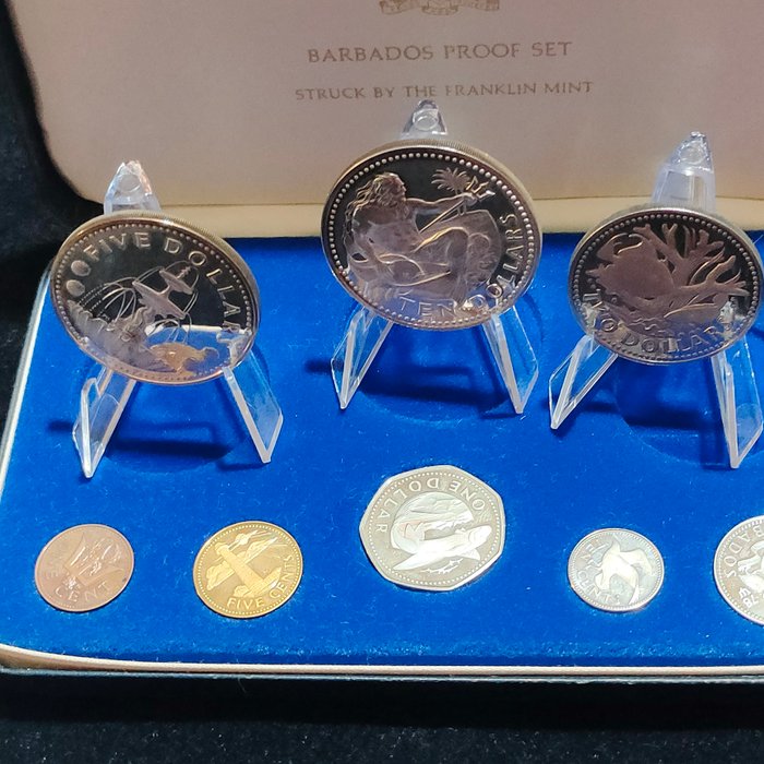 Barbados. Proof Set 1978 (8 coins)  (Ingen mindstepris)