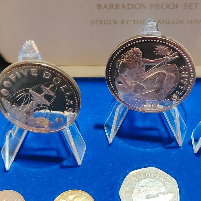 Barbados. Proof Set 1978 (8 coins)  (Ingen mindstepris)