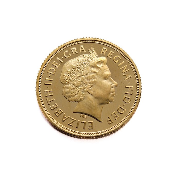 Storbritannien. Elizabeth II (1952-2022). Sovereign 2008