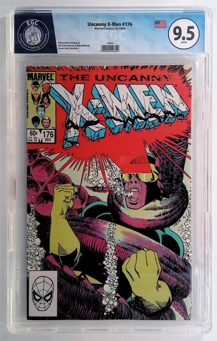 Uncanny X-Men #176 - EGC graded 9.5 - 1 Graded comic - 1983