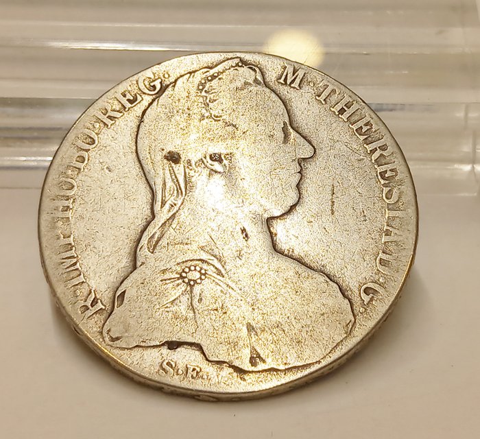 Østrig Maria Theresia (1740-1780) 1 Thaler 1780 SF (alt) Erhaltung  (Ingen mindstepris)