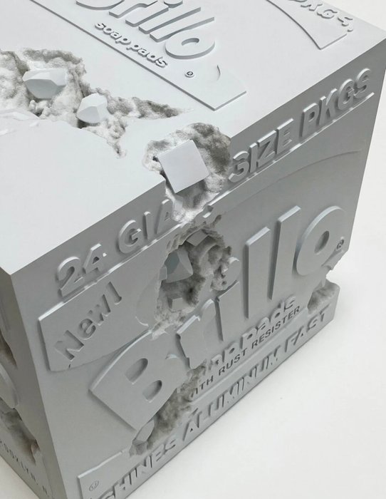 Daniel Arsham (1980) - Eroded Brillo Box