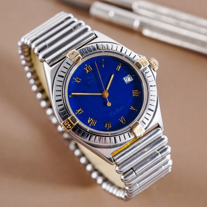 Breitling - Callisto Blue Dial - B57045 - Mænd - 1990-1999