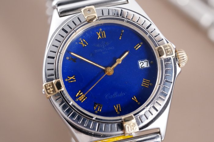 Breitling - Callisto Blue Dial - B57045 - Mænd - 1990-1999