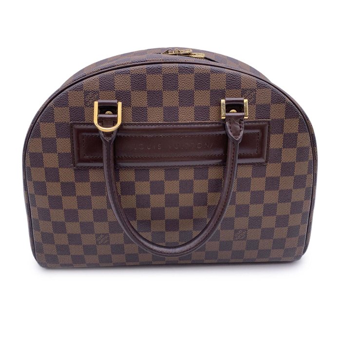 Louis Vuitton - Damier Ebene Canvas Nolita Satchel Bag Handbag - Håndtaske