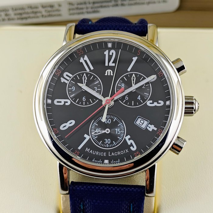 Maurice Lacroix - Les Classiques Quartz Chronograph "Full Set" - LC1038 - Mænd - 2000-2010