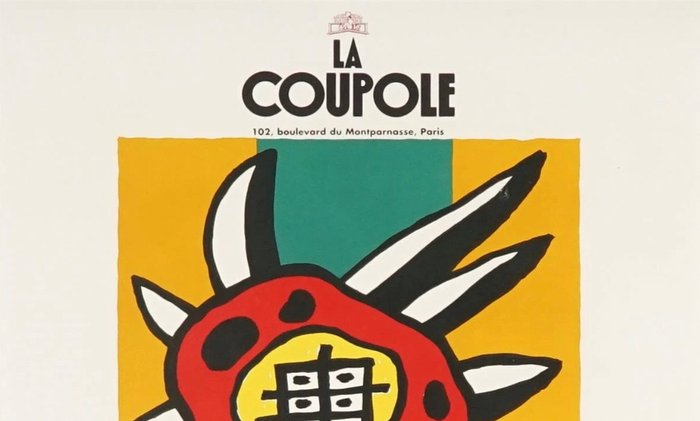 Fernand Léger (1881-1955) - "La Coupole" (Mourlot stamp)