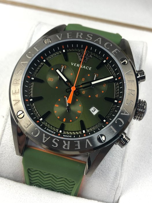 Versace - V-Chrono Chronograph - VEHB003 19 - Mænd - 2011-nu