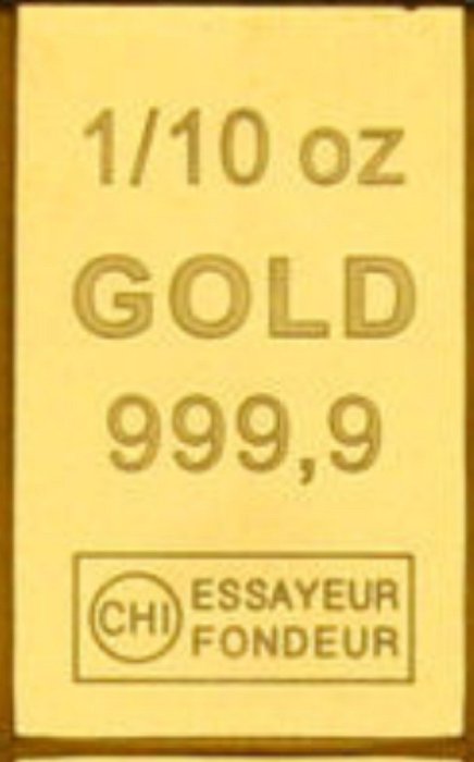 1/10 oz - Guld 999 - Løs