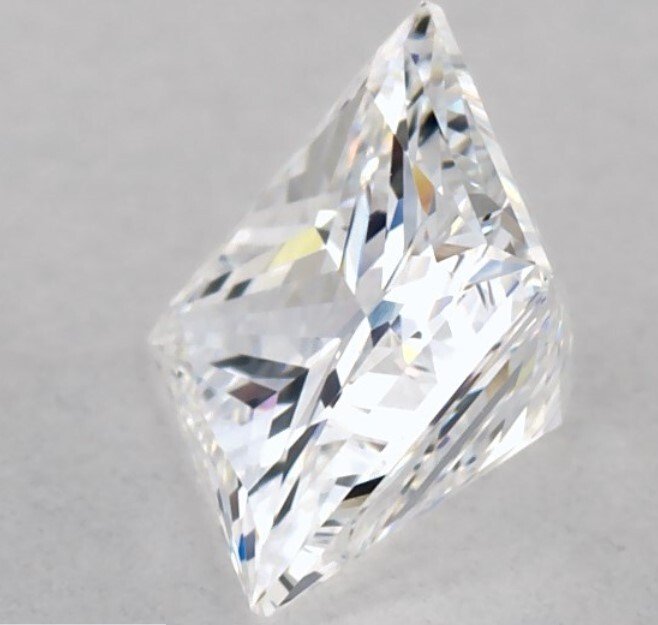 Ingen mindstepris - 1 pcs Diamant  (Natur)  - 0.71 ct - Kvadrat - D (farveløs) - SI1 - Gemological Institute of America (GIA)