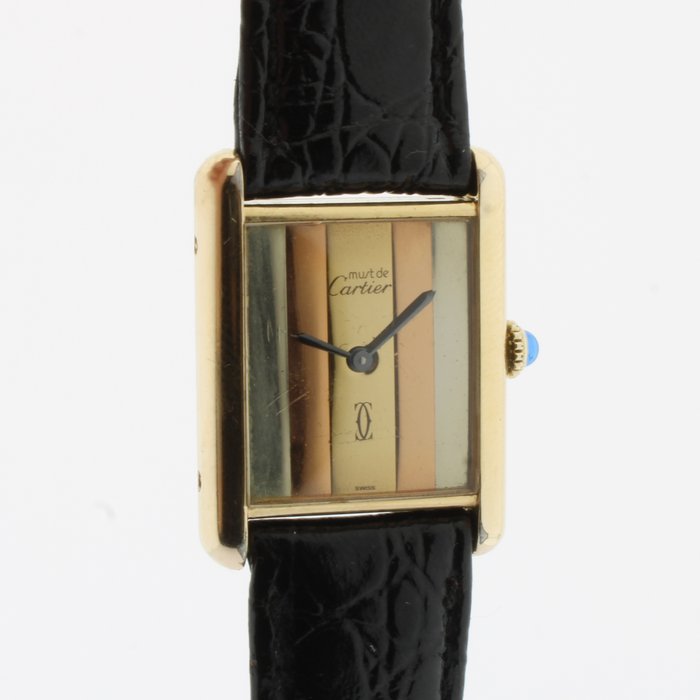 Cartier - Tank Must de Cartier 'Trinity Dial' - 6197 - Unisex - 1990-1999