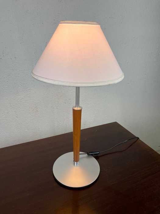 Valenti - Lampe - Serena - Stål, Tekstil, Træ