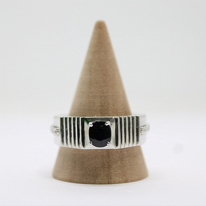 Ingen mindstepris - Ring Sølv -  1.75ct. tw. Safir - Diamant