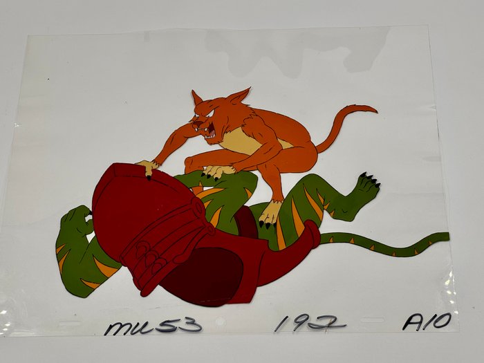 He-Man Cel - No Reserve! He-Man - Masters of the Universe / Production Used Cel - 1983