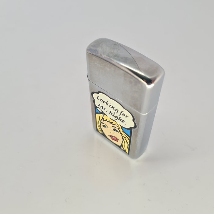 Zippo - Looking for Mr. Right - Lighter - Messing