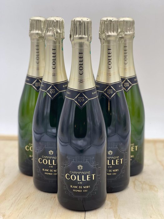 Collet, Collet, Brut Blanc de Noirs - Champagne Premier Cru - 6 Flasker (0,75 L)