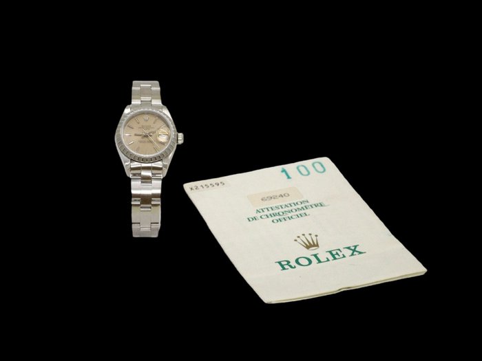 Rolex - Oyster Perpetual Date - 69240 - Kvinder - 1990-1999