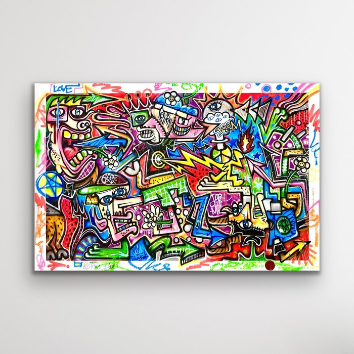 Doped Out M - Goddamn Electric - limited edition print 2/10