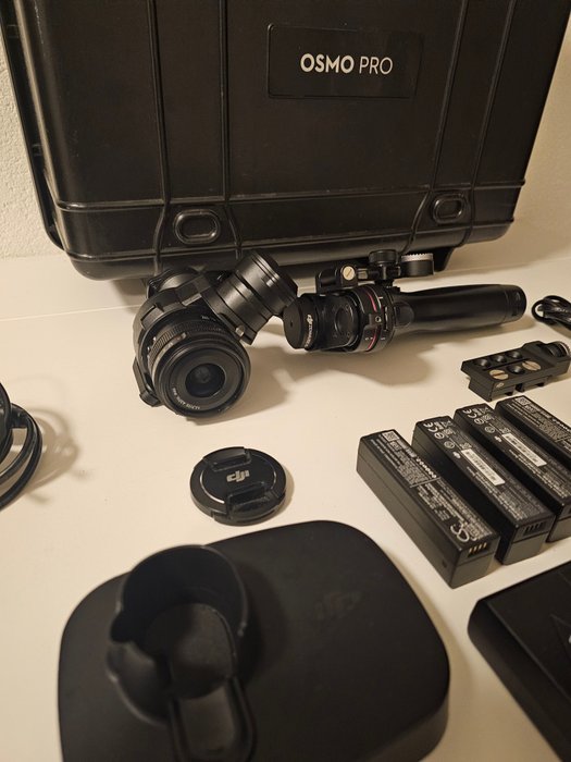 DJI OSMO PRO met 4 accu's, Pro koffer, extra laders enz... Gimbal