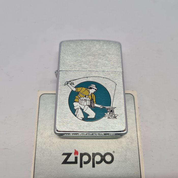 Zippo - Fishing - Lighter - Messing