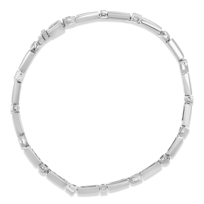 Armbånd - 18 kraat Hvidguld -  0.24ct. tw. Diamant (Natur)