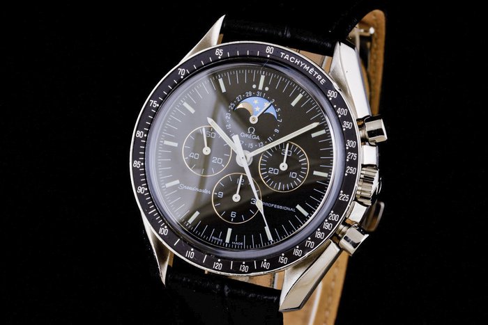 Omega - Speedmaster Professional Moonwatch Moonphase Chronograph - 3576.50 - Mænd - 2000-2010