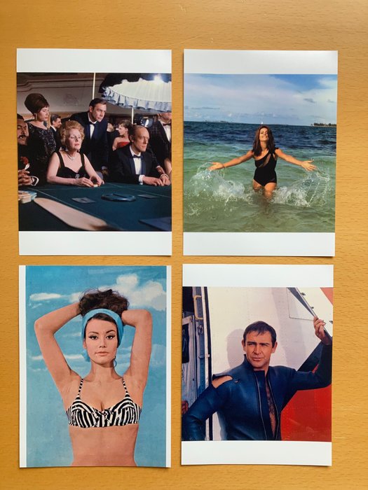 James Bond 007: Thunderball - Rare Lot of 26 photos  - Sean Connery / Claudine Auger