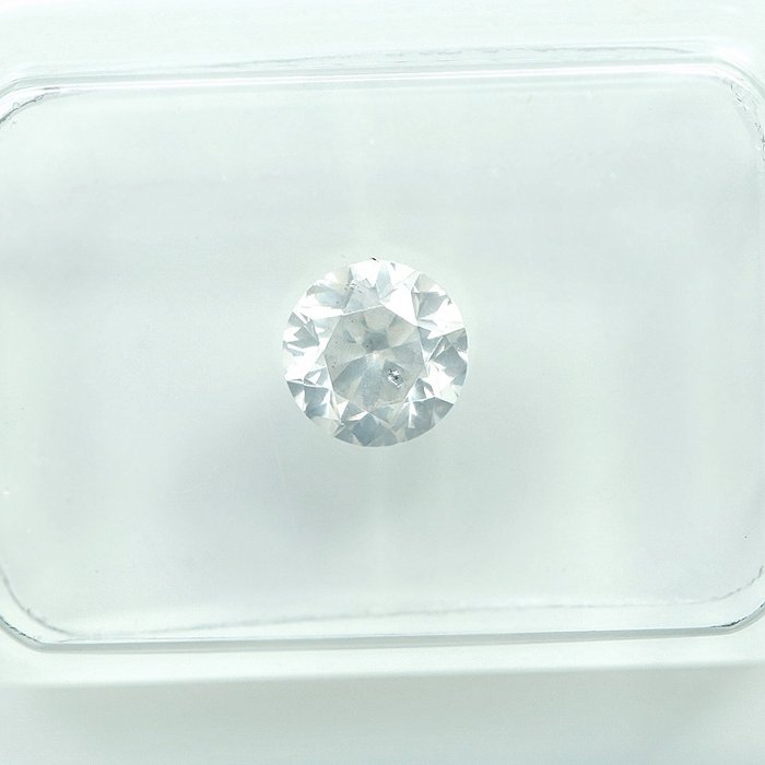 1 pcs Diamant  (Natur)  - 0.61 ct - H - I1 - Gem Report Antwerp (GRA)