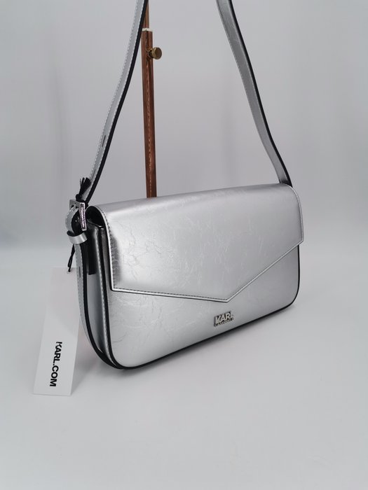 Karl Lagerfeld - K/STONE IRIDESCENT SHOULDERBAG - Håndtaske