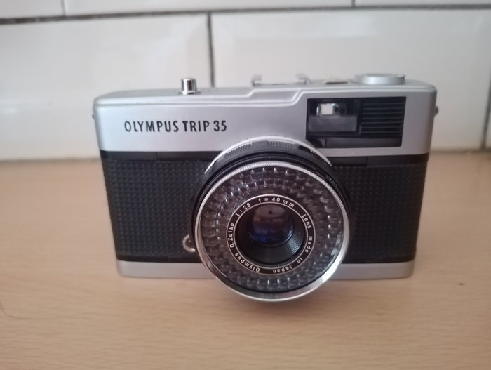 Olympus Olympus Trip 35 met D Zuiko 2.8 40 mm lens Analogt kompaktkamera