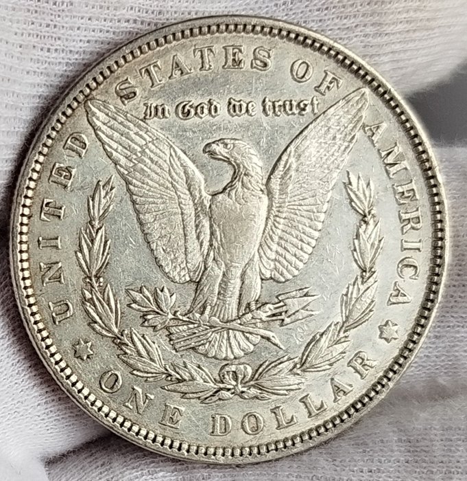 Förenta staterna. Morgan Dollar 1893 KEY DATE!