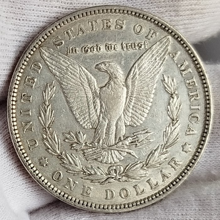 Förenta staterna. Morgan Dollar 1893 KEY DATE!