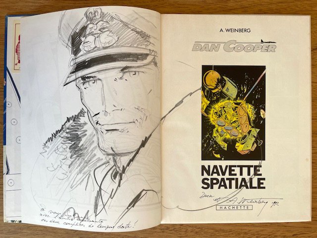 Dan Cooper T31 - Navette spatiale + dédicace - C - 1 Album - Første udgave - 1983