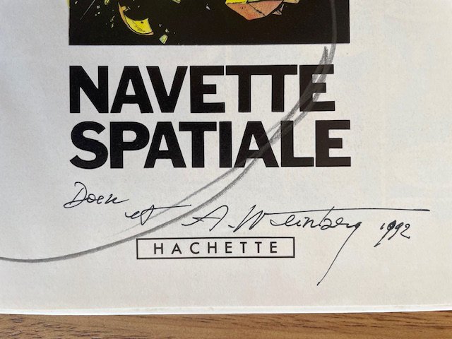 Dan Cooper T31 - Navette spatiale + dédicace - C - 1 Album - Første udgave - 1983