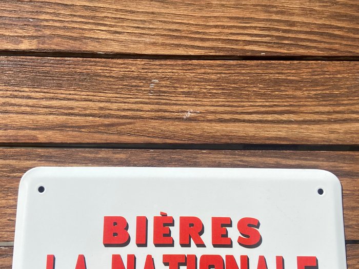 Bières La Nationale / Arémail - Plakette - Emalje